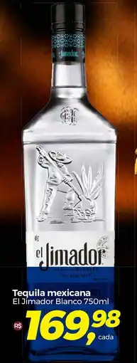Tequila mexicana El Jimador Blanco 750ml
