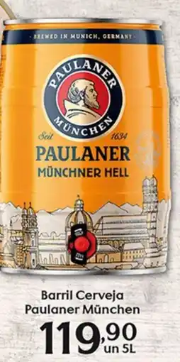 Barril Cerveja Paulaner München un 5L