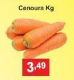 Calvo Atacadista Cenoura 1kg oferta