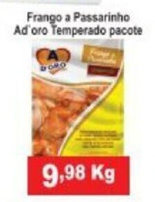 Calvo Atacadista Frango a Passarinho Ad'Oro Temperado pacote 1kg oferta