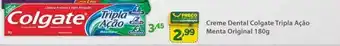 Cooper Creme Dental Colgate Tripla Ação Menta Original 180g oferta