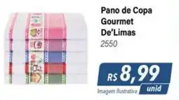 Hiper Moreira Pano de Copa Gourmet De'Limas oferta