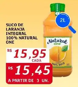 Assaí Atacadista SUCO DE LARANJA INTEGRAL 100% NATURAL ONE oferta