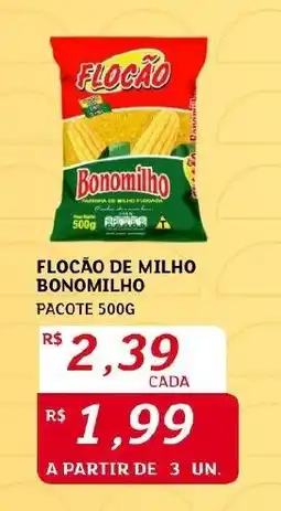 Assaí Atacadista FLOCÃO DE MILHO BONOMILHO PACOTE 500G oferta