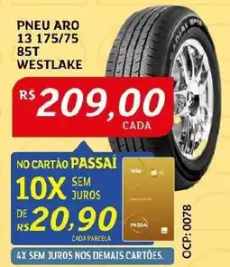 Assaí Atacadista PNEU ARO 13 175/75 85T WESTLAKE oferta