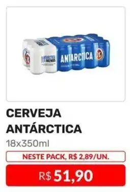 Higa Atacado CERVEJA ANTARCTICA 18x350ml oferta