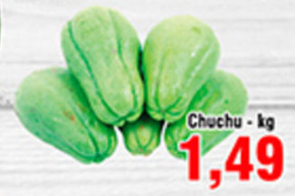 Shibata Supermercados Chuchu 1kg oferta