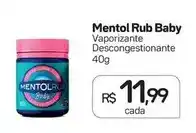 Drogal Mentol rub - baby vaporizante descongestionante oferta