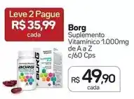 Drogal Borg - suplemento vitamínico de a a z oferta