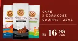 Empório Bahamas CAFÉ 3 CORAÇÕES GOURMET 250G oferta
