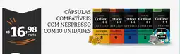 CÁPSULAS COMPATÍVEIS COM NESPRESSO COM 10 UNIDADES