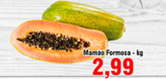 Shibata Supermercados Mamao formosa 1kg oferta