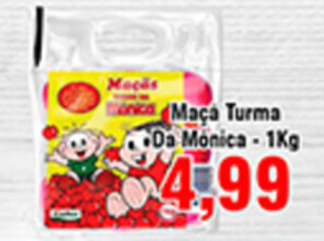 Shibata Supermercados Maca Turma da Monica 1kg oferta