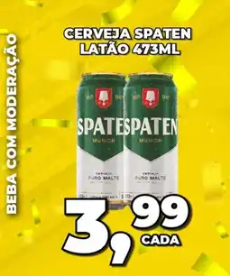 Rede Economia CERVEJA SPATEN LATÃO 473ML oferta