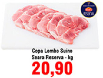 Shibata Supermercados Copa Lombo Suina Seara Reserva 1kg oferta