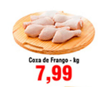 Shibata Supermercados Coxa de Frango 1kg oferta