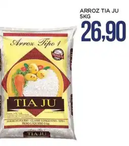 Apoio Mineiro ARROZ TIA JU 5KG oferta