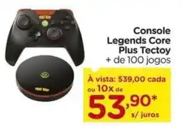 Carrefour Console Legends Core Plus Tectoy + de 100 jogos oferta