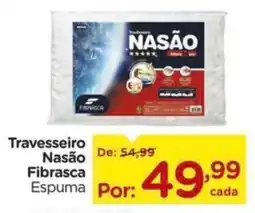 Carrefour Travesseiro Nasão Fibrasca Espuma oferta