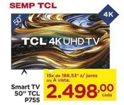 Carrefour Smart TV 50" TCL P755 oferta