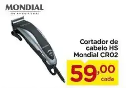Carrefour Cortador de cabelo HS Mondial CR02 oferta