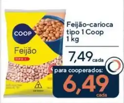 Coop Feijão-carioca tipo 1 Coop 1 kg oferta