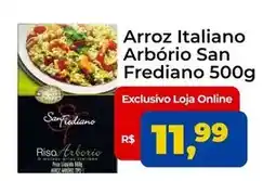 Tonin Superatacado San frediano - arroz italiano arbório oferta