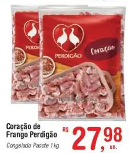 Fort Atacadista Coração de Frango Perdigão Congelado Pacote 1kg oferta