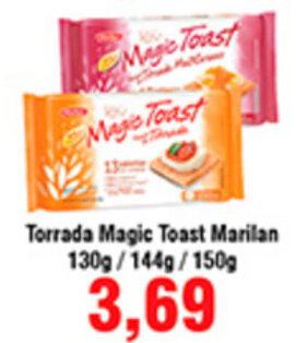 Torrada Magic Toast 130g,150g,144g
