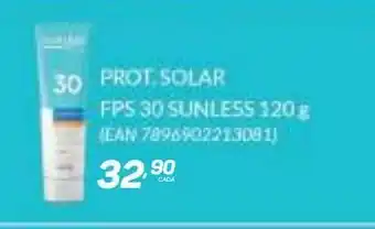 GBarbosa Protetor solar farmax fps 30 sunless 120 gr oferta