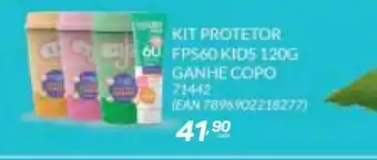 GBarbosa Kit protetor solar fps 60 kids 120 g farmax oferta