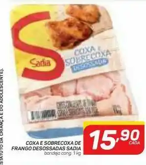 GBarbosa Coxa e sobrecoxa de frango sadia oferta