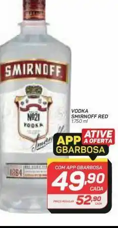 GBarbosa Vodka smirnoff 1.750 ml oferta