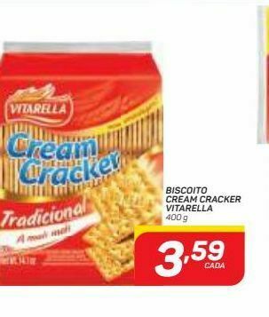 GBarbosa Biscoitos cream cracker oferta