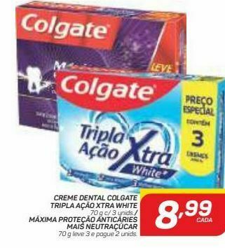 GBarbosa Creme dental colgate oferta