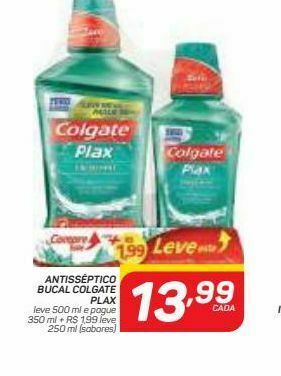 GBarbosa Enxágue bucal colgate oferta