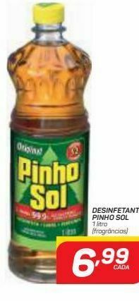 Desinfetante pinho sol
