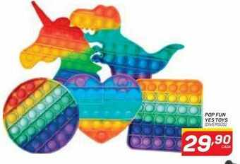Pop fun yes toys