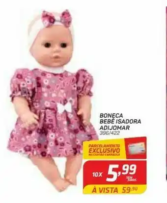 GBarbosa Bonecas bebé isadora adijomar oferta