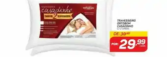 Travesseiro ortobom casadinho