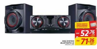 Mini system bluetooth lg