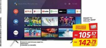 GBarbosa Smart tv led 43" semp oferta