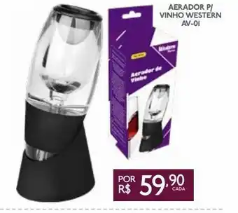 GBarbosa Aerador p/ vinho western av-01 oferta