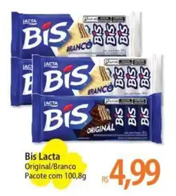 Atacadão Bis Lacta Original/Branco Pacote com 100,8g oferta