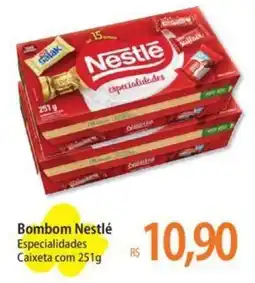 Atacadão Bombom Nestlé Especialidades Caixeta com 251g oferta