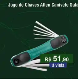 Jogo de Chaves Allen Canivete Sata