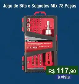 Copercana Jogo de Bits e Soquetes Mtx 78 Peças oferta