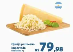 Sam's Club Queijo parmesão importado Fracionado, Kg oferta