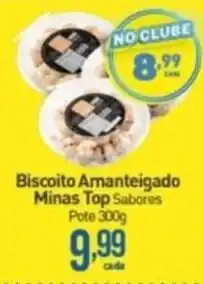 Rede Bom Lugar Biscoito Amanteigado Minas Top Sabores Pote 300g oferta