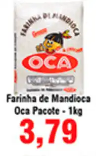Shibata Supermercados Farinha de Mandioca Oca 1kg oferta